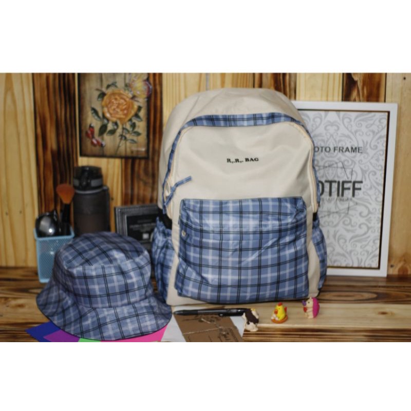 TAS RANSEL ANAK PEREMPUAN SEKOLAH impor SD SMP SMA SET 4 ORIGINAL