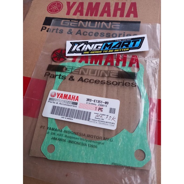 Gasket Perpak Paking Block Cylinder Blok Piston Rxz Rzr Rx Z Original
