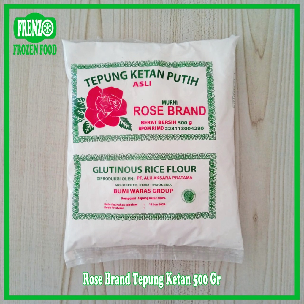 

Rose Brand Tepung Ketan 500 Gr