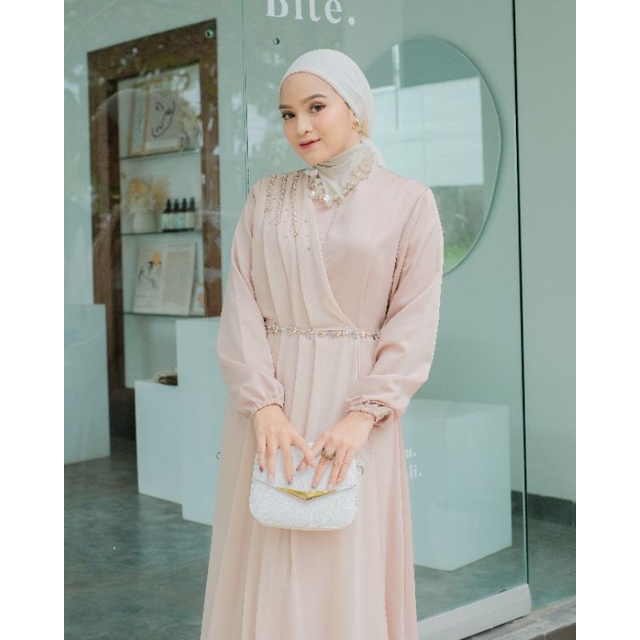 TERENA DRESS / DRESS KONDANGAN / SERAGAMAN / BRIDESMAID / BUSUI FRIENDLY