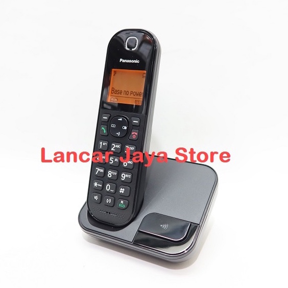 Telepon Wireless Panasonic KX-TGC410 Telpon Panasonic KX-TGC410 Hitam