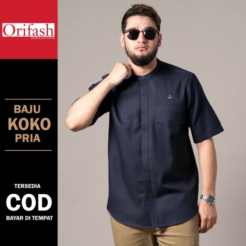 Baju koko kurta premium distro excellent quality lengan pendek