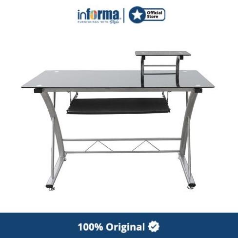 INFORMA HAZEL MEJA KOMPUTER - HITAM