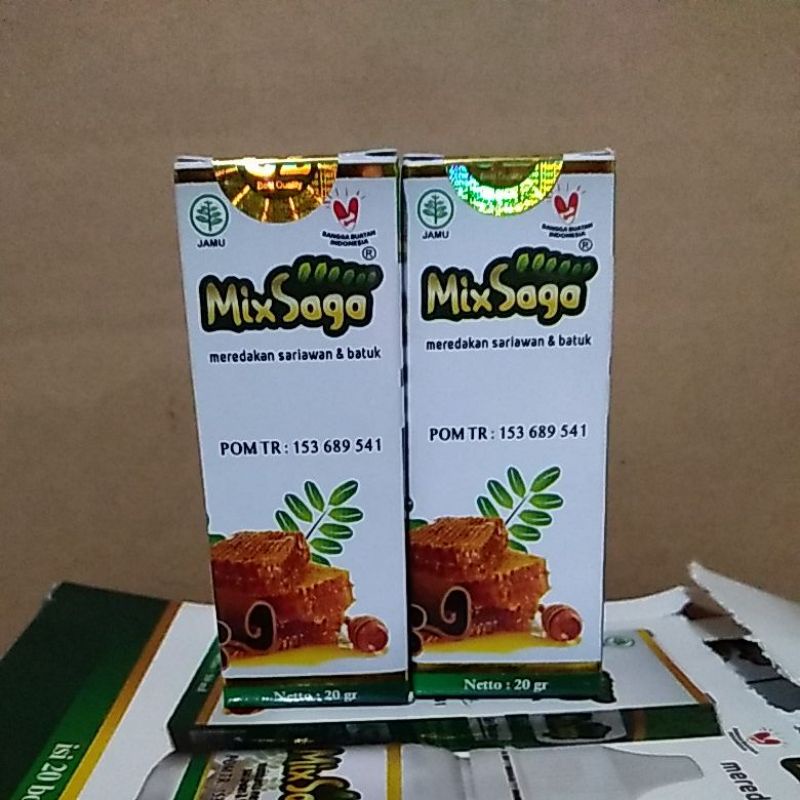 

Mix Saga / Obat Sariawan & Batuk