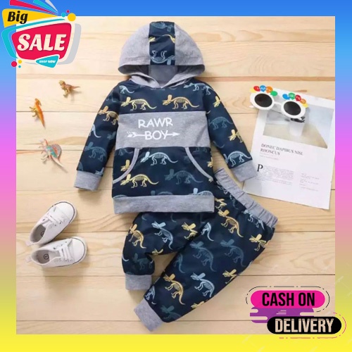 Baju Setelan Anak Laki Laki 2 3 4 Tahun Import Murah Pakaian Stelan Set Atasan Jas Kemeja Hem Lengan