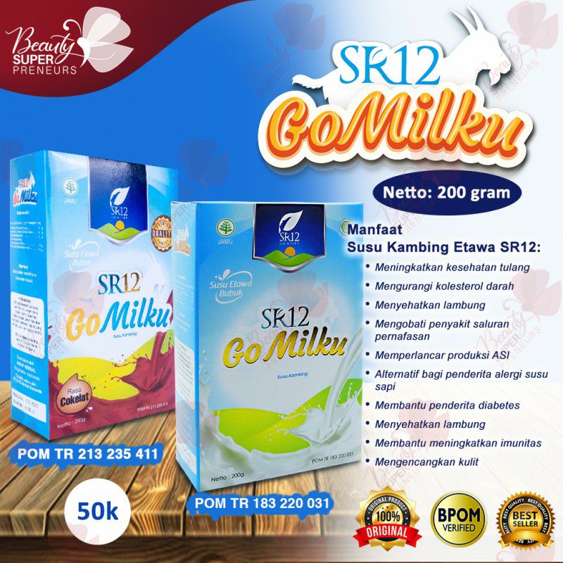 

GO MILKU SR12 200 GR RASA ORIGINAL