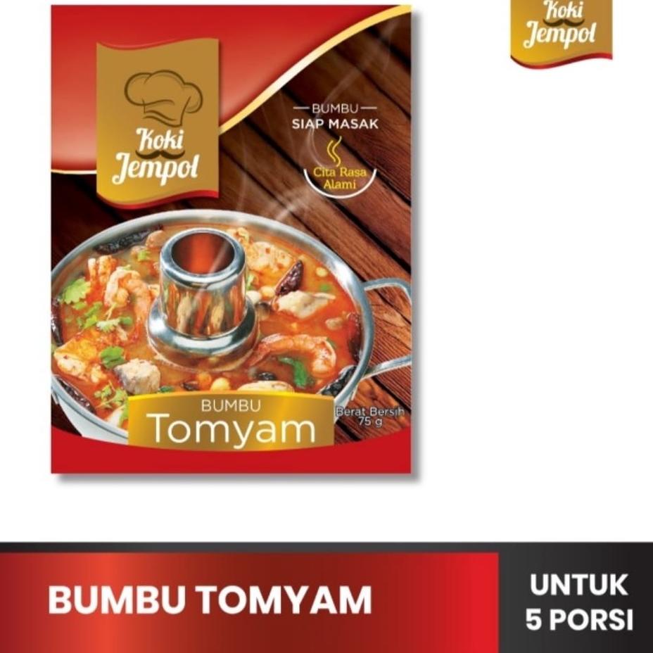 

5.5 SALE Bumbu Tomyam / Suki / Steamboat Koki Jempol 60g