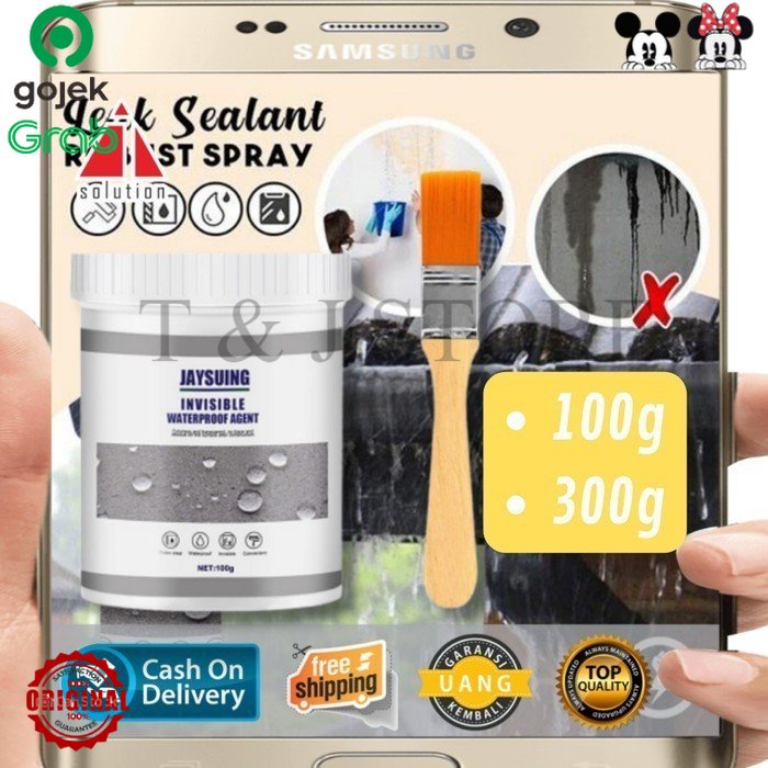 

Jaysuing Lem Perekat Transparan Anti Bocor Invisible Waterproof TJ
