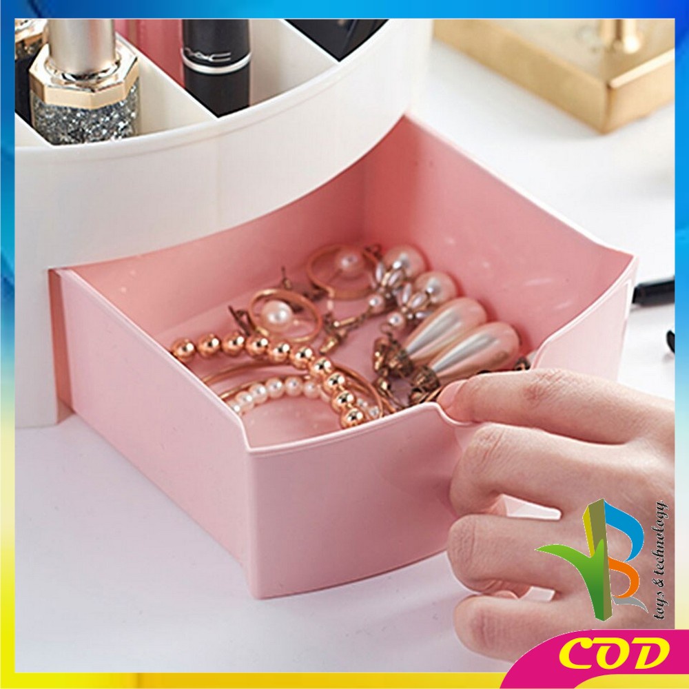 RB-K33 Rak Kosmetik Mini Serbaguna Desktop Storage Box Organizer Multifungsi / Make Up Storage