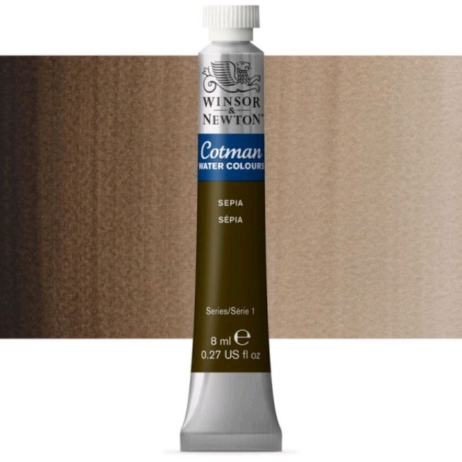 

COTMAN WATERCOLOUR 8 ML SEPIA WINSOR & NEWTON