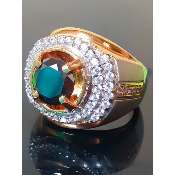 natural [BLACK DIAMOND 2.95CT SERTIFIKAT] berlian hitam emban ring cincin diraff lapis perak