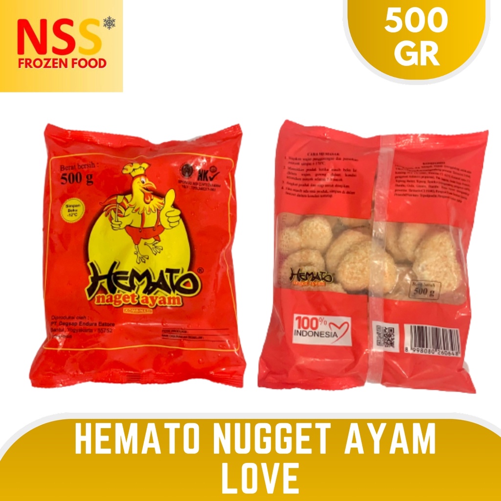 

HEMATO NUGGET LOVE 500 GR