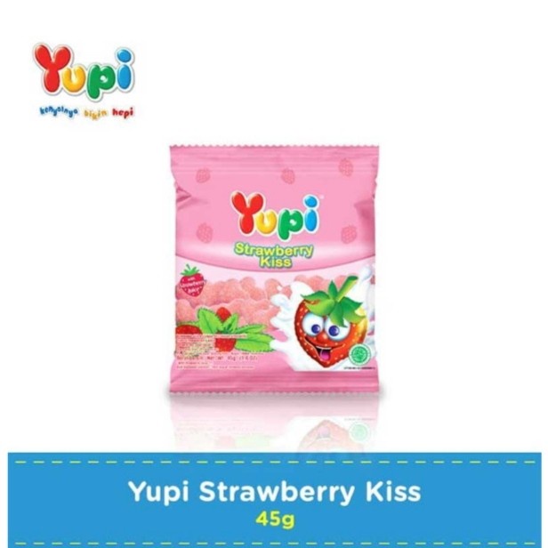 

Yupi Gummy Candies Strawberry 45 gr