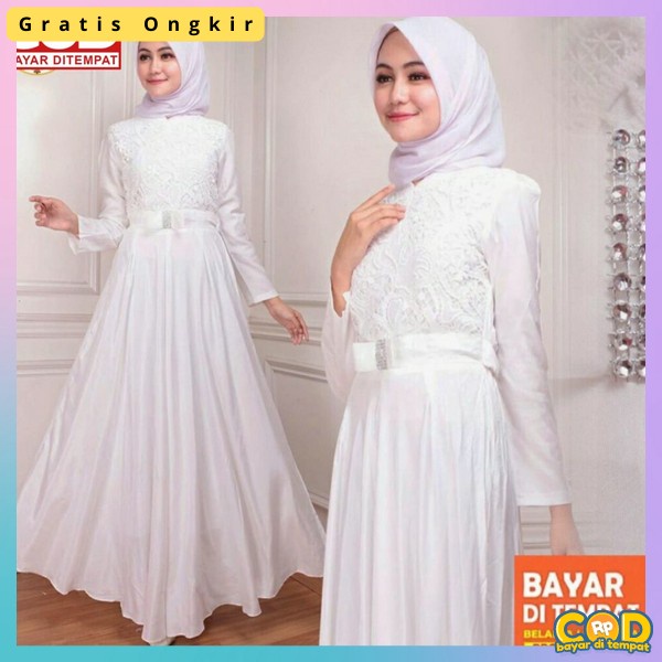 Gamiz Baju Gamis Perempuan Import Terbaru 2023 Kondangan Games Syari Games Polos Bsju Games Gamia Lo