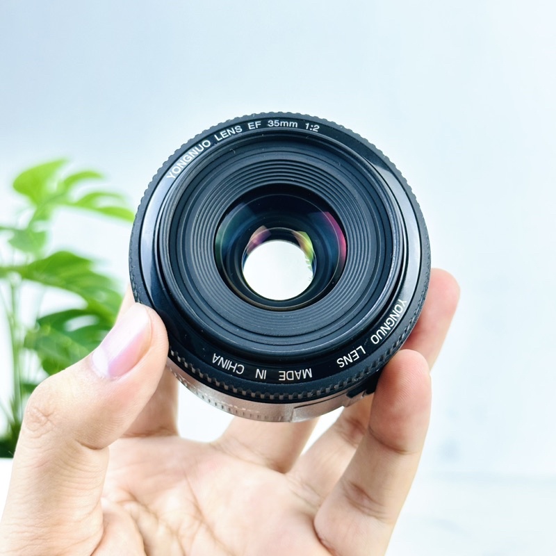 Lensa Fix Yongnuo 35mm F2 for Canon Bekas / Second | Lensa Kamera DSLR