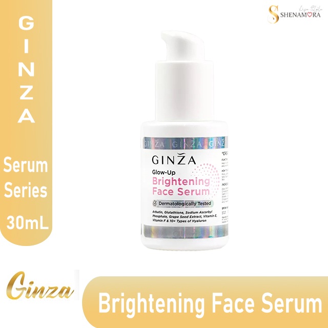 Ginza Face Serum Glow Up Brightening 30ml | PINK