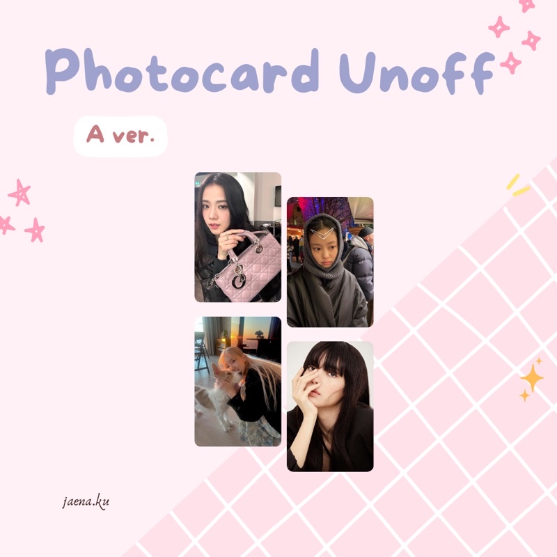 [BLACKPINK] PHOTOCARD UNOFF SELCA #3 BLACKPINK