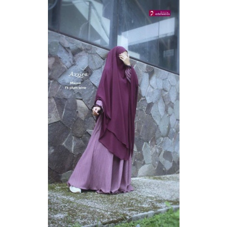 [READY] AZZIRA GAMIS SET FRENCH KHIMAR BY LITTLE EDELWEISS | FRENCH KHIMAR | BABY LADYCRUSH | CRRRUT