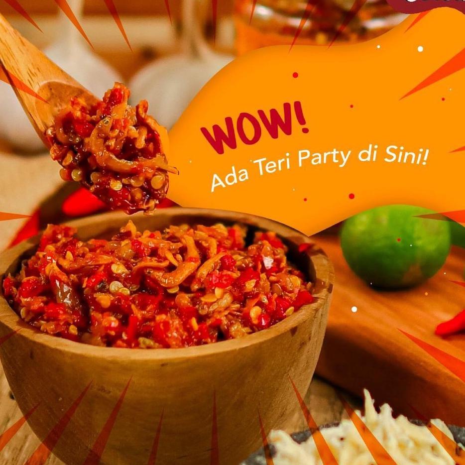 

Free Ongkir/ Oelek Sambal Teri Terheboh Oelek / Sambal Teri/ Cabe Oelek