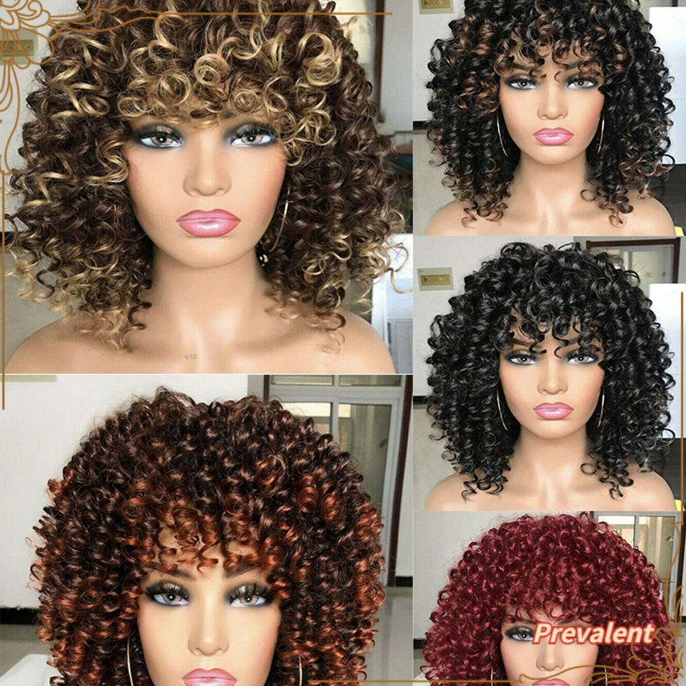 PREVA Short Wig DIY Synthetic Hair Cosplay Synthetic Wigs