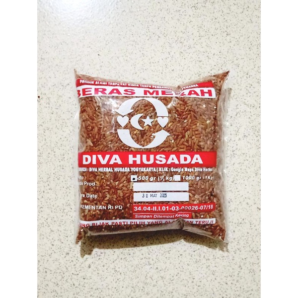 

Beras Merah Organik Diva Herbal ½ kg