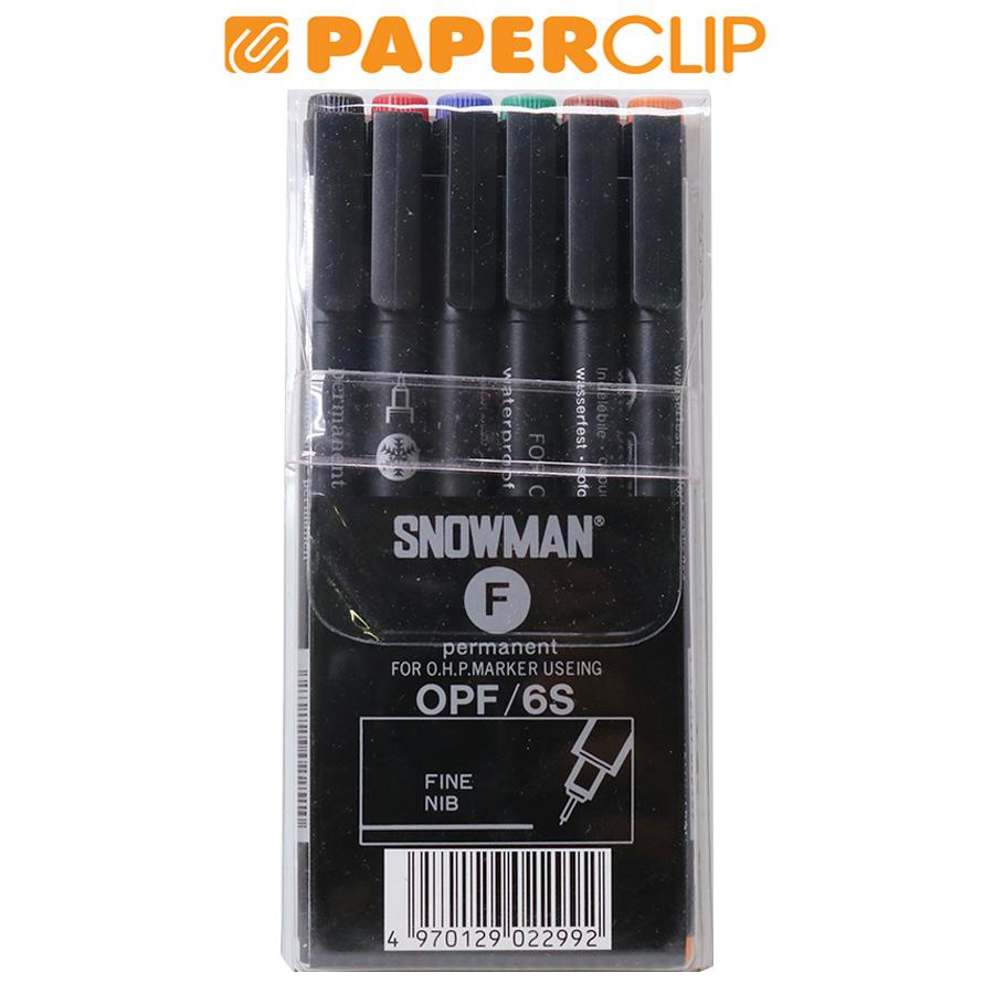 

BALLPOINT OHP SNOWMAN OPF-S6 PERMANENT 6C