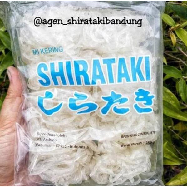 

S(9T☎) Mie shirataki kering /Dry shirataki 250gr banyak diminati