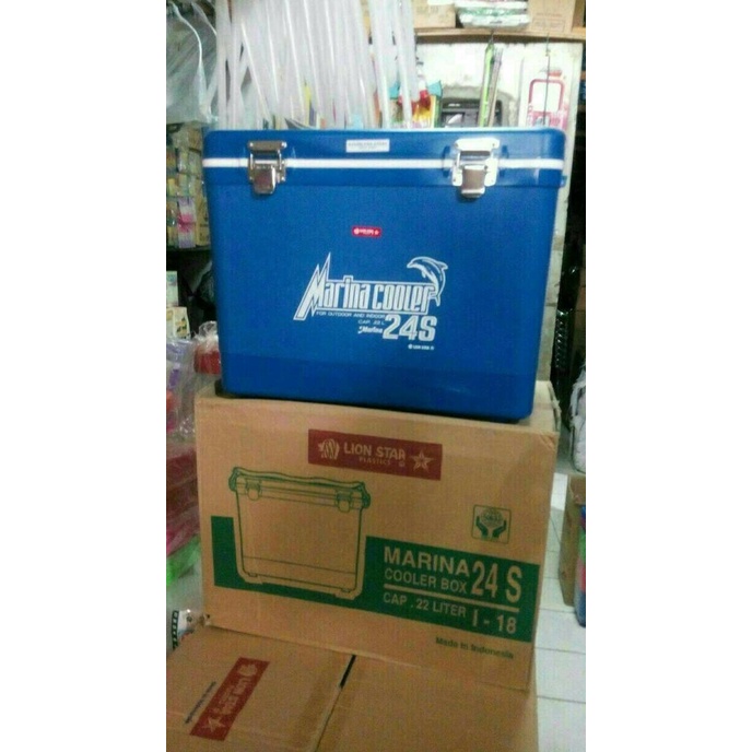 (KHUSUS GOJEK) COOLER BOX MARINA 24S LION STAR