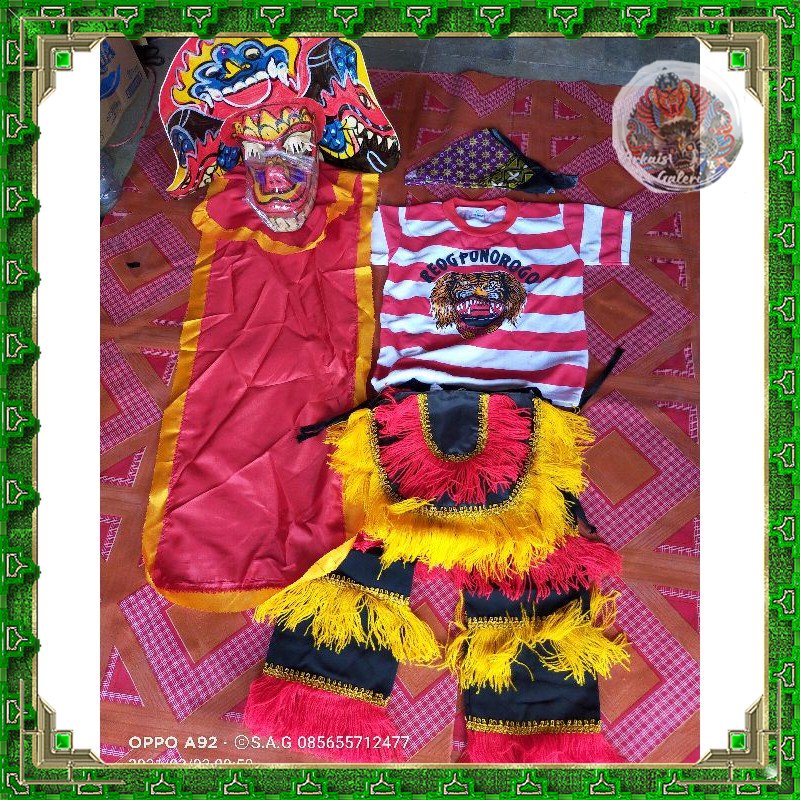 barongan anak fullset / barongan / caplokan / jaranan