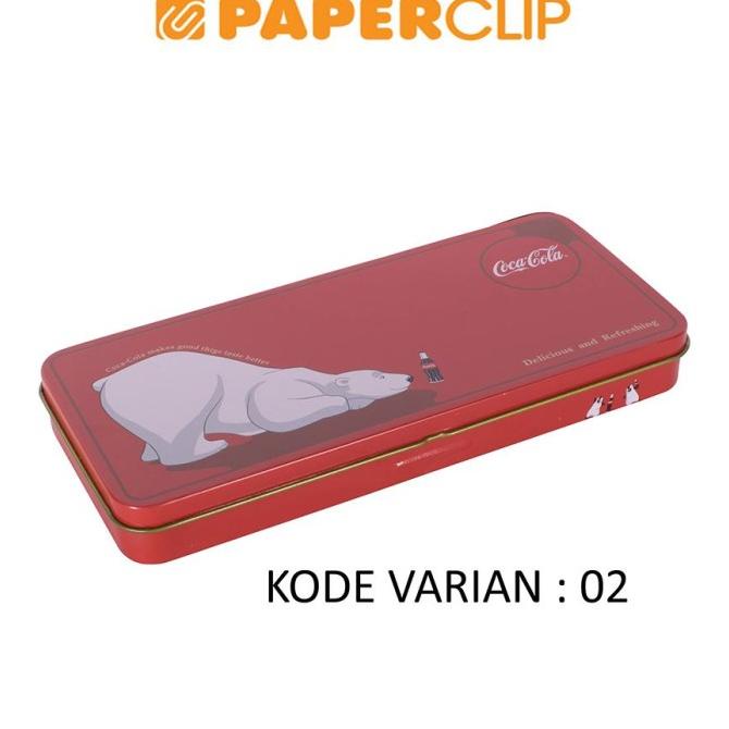 

PEN CASE / TEMPAT PENSIL KALENG COCA-COLA LPB-CLCE-CK