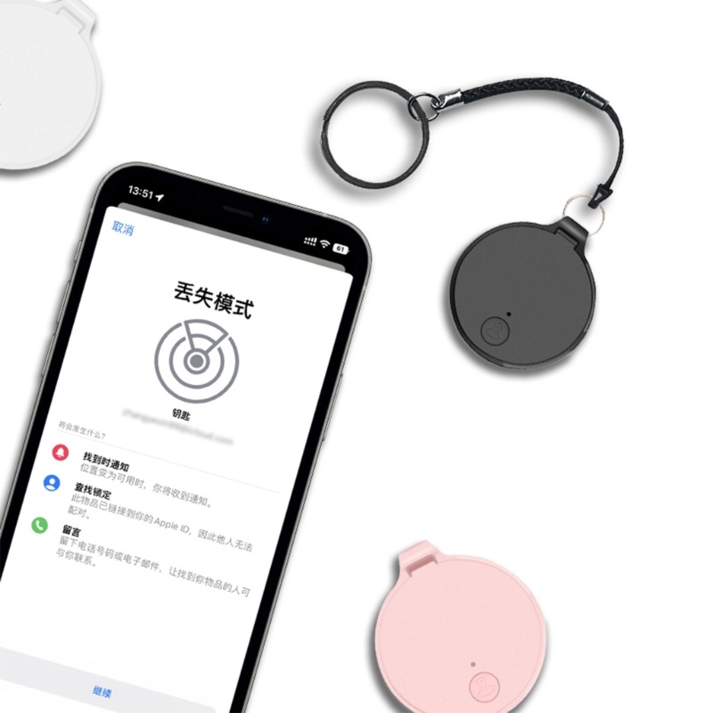 Btsg Dompet Tas Anak Tracker Kompatibel Bluetooth Pet Key Finder Pencegah Rontok