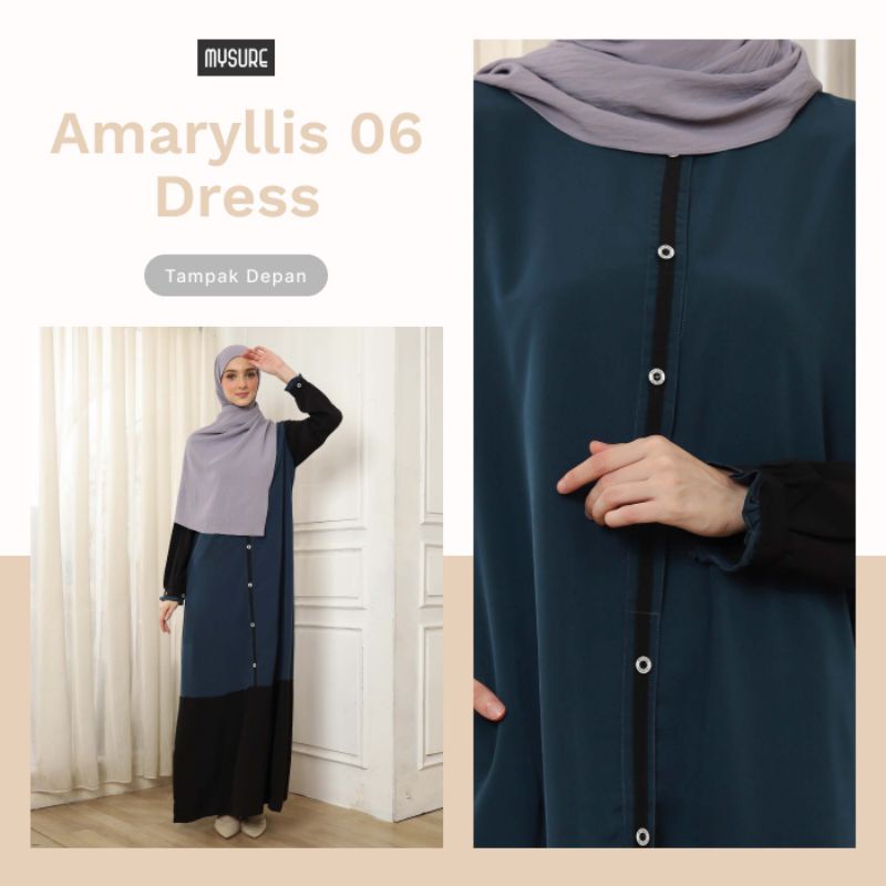 Gamis Syar'i Amaryllis  Dress 06 By Mysure