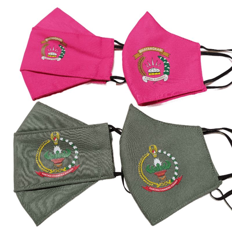 Masker Bhayangkari Masker Persit