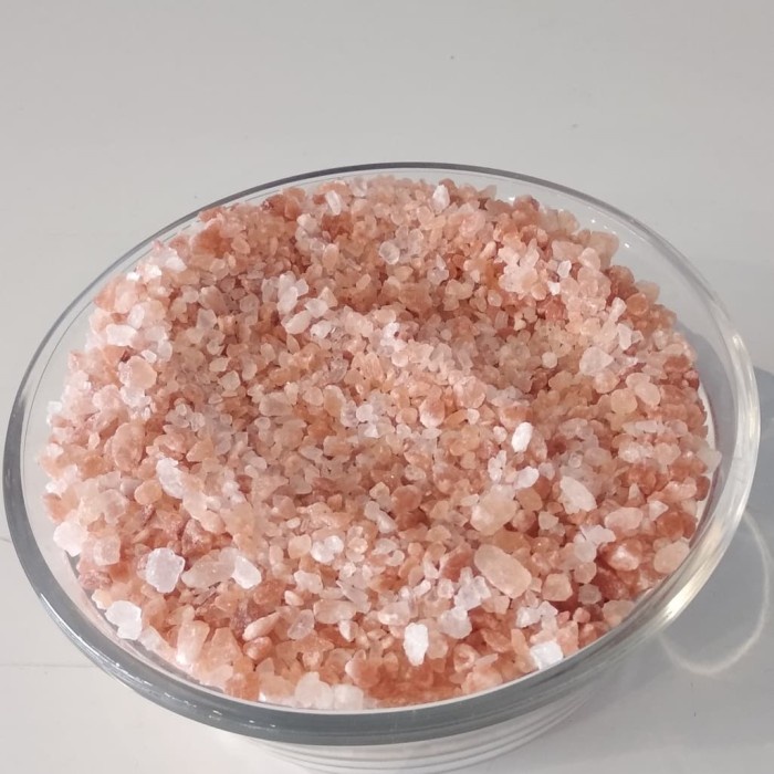

Himalaya Coarse Salt / Garam Himalaya Kasar / Himalaya Pink Salt 250 G