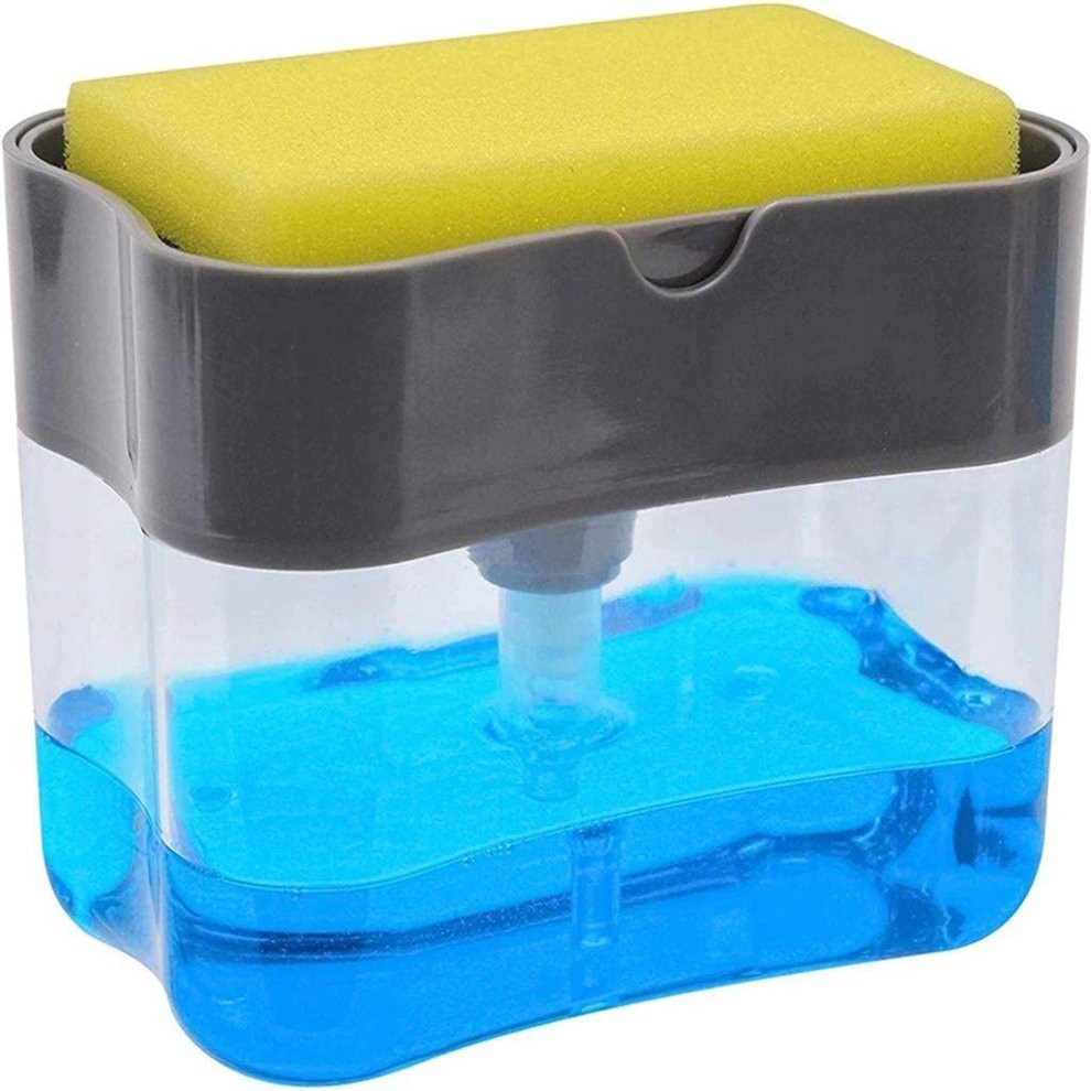 Serbagrosirmurah SPH01 Soap Pump Holder Spons Dispenser Sabun Untuk Peralatan Dapur Dispenser Sabun Holder Spons Soap Pump Holder Spons Dispenser Sabun Praktis