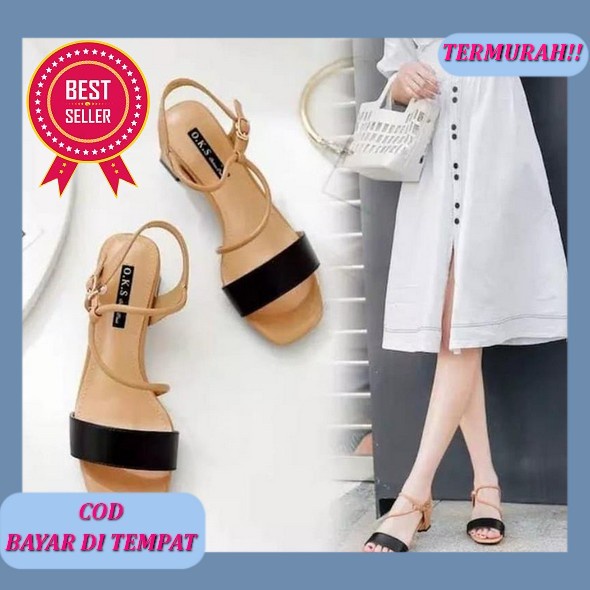 Sepatu Sandal Pesta Heels Kaca 7 Cm Import Merk Nobody Hils Wanita Ter Herdian Mc 03 High Heels Ko S
