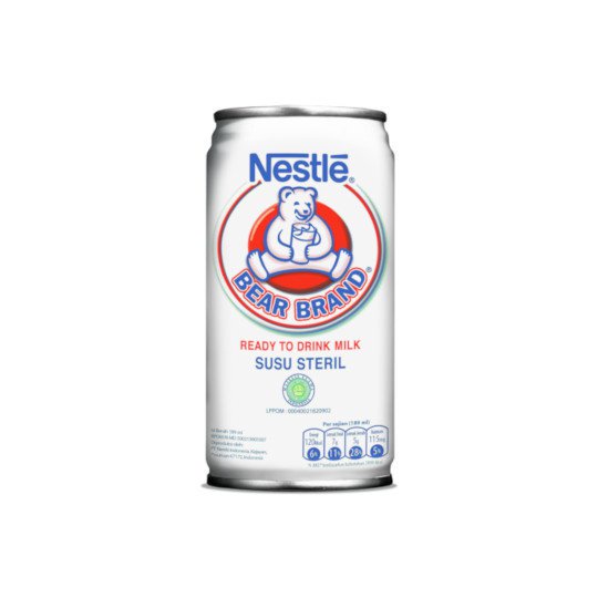 

BEAR BRAND RTD MILK TIN 189ml SUSU BERUANG SUSU STERIL READY TO DRINK MILK BEAR BRAND KALENG SUSU BERUANG KALENG