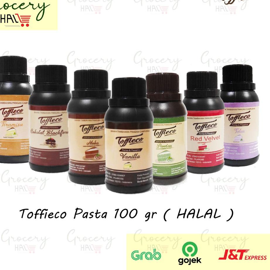

LLA205 TERLENGKAP! PASTA TOFFIECO / TOFFIEKO 100 GRAM ( VANILLA / RED VELVET / PANDAN / MOCCA / DLL ) |