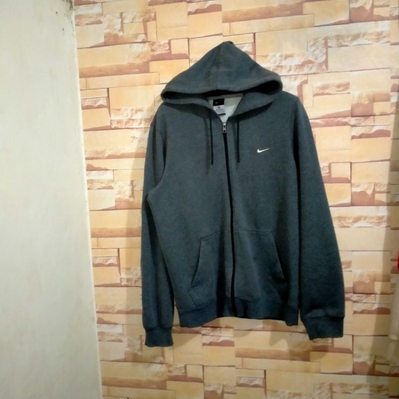 Hoodie Zipper Nike Second Original