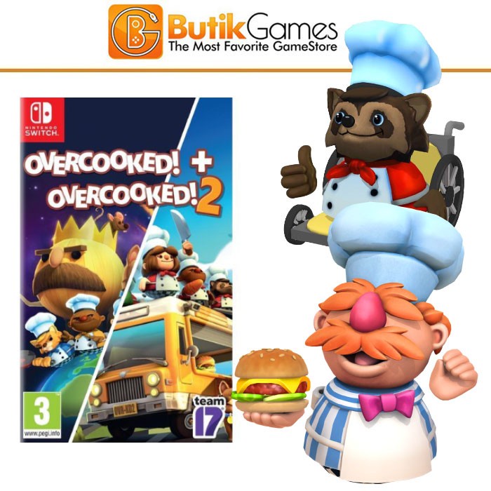 Overcooked & Overcooked 2 Switch Nintendo Switch
