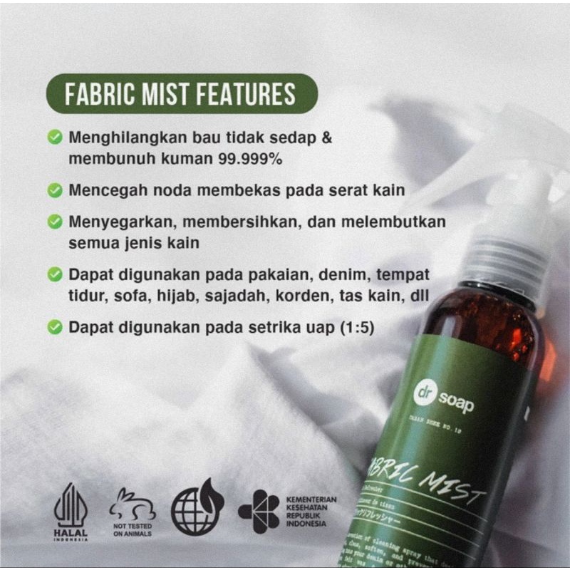 dr soap Fabric Mist Urban Shee 100 ml