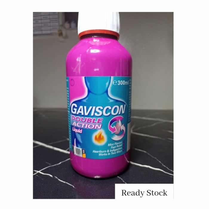 GAVISCON DOUBLE ACTION 300ML OBAT MAAG