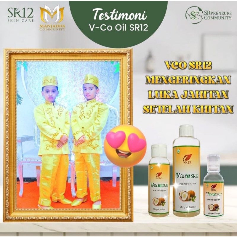 

VCO 60ML minyak kelapa murni sr12