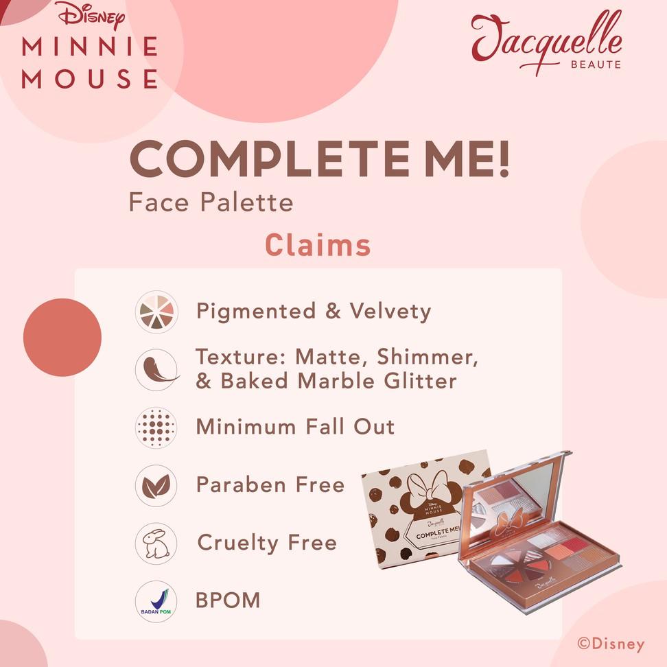 TERBARU ㊔ Jacquelle Complete Me! Face Palette - Disney Minnie Mouse Edition - Multitasking Palette c