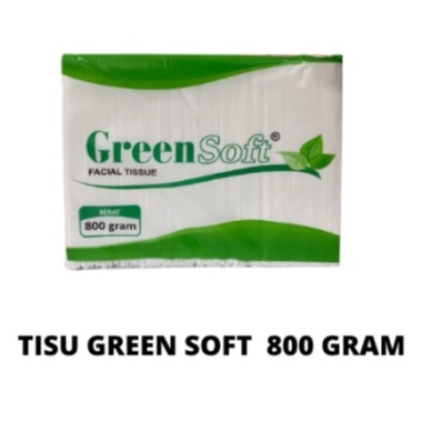 Tisu Tissue Kering Green Soft 800 Gram Serat Alami