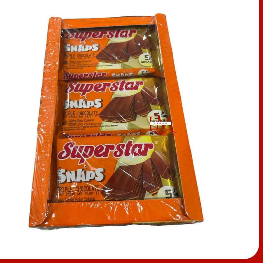 

Telah Hadir » Roma Superstar Snaps Wafer Cokelat 1 Pack Isi 12 pcs @28gr***