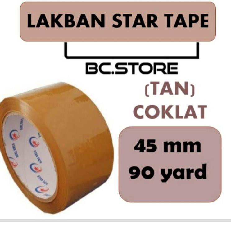 

►®◄ LAKBAN ( 6 PCS ) CLEAR BENING (PUTIH), BENING & COKLAT LENGKET STAR TAPE KUALITAS TERBAIK MURAH 90 YARD X 45MM (2INCH) #lakban #isolasi #selotip #tapeperekat #pengikatpelengket #lakbanmurah #lakbanopp #lakbankualitasterbaik #perlengkapankantor