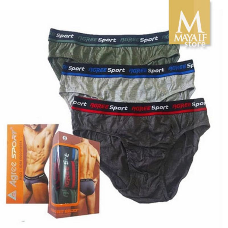 CD AGREE sport / celana dalam pria Agree