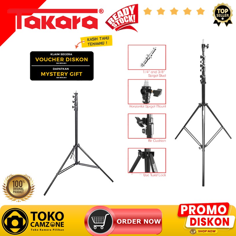 Takara Light Stand Spirit 4 Air Cushion Light Stand