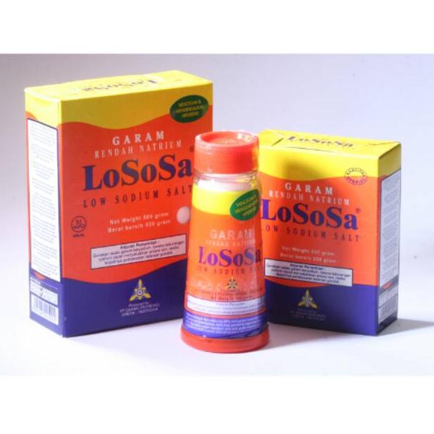 

グ Garam LoSoSa 500gr. Garam rendah natrium untuk mencegah hipertensi / darah tinggi ,,,